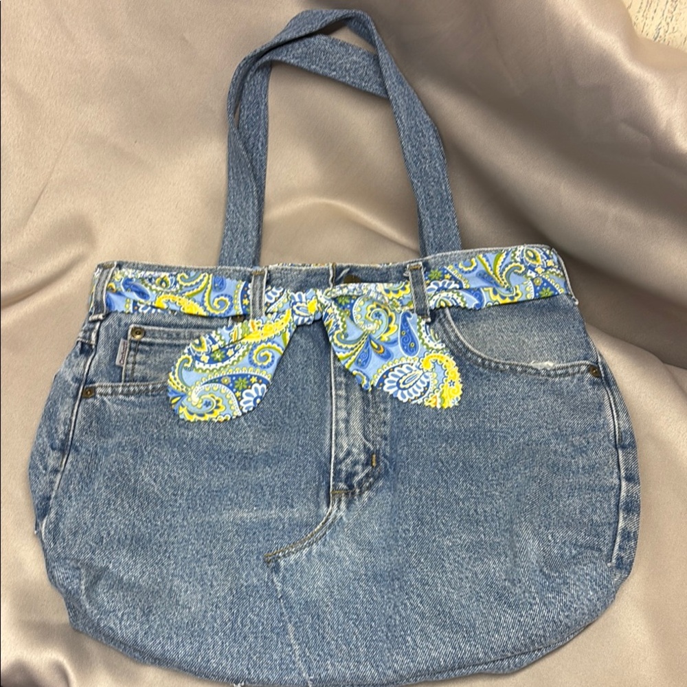 NWOT Carhartt Upcycled Denim Bag Handcrafted